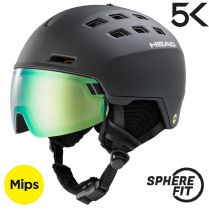 Шлем Head RADAR 5K PHOTO MIPS black - M/L (56-59 см)
