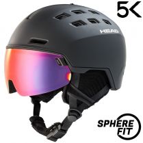 Шлем Head RADAR 5K POLA black - M/L (56-59 см)