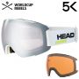 Маска Head SENTINEL 5K chrome/white с дополнительной линзой S1+S2 (ночь, день)
