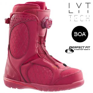 Ботинки для сноуборда Head GALORE LYT BOA Coiler burgundy - 23.5 см (Eur. 36.5)