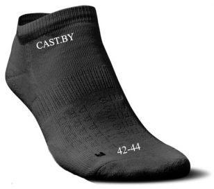 Теннисные носки CAST короткие (черные) - 42-44