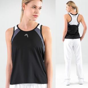 Head CLUB 22 Tank Top Women BK - 40/42 (L)