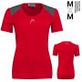 Head CLUB 22 Tech T-Shirt Women RD - 34/36 (XS)