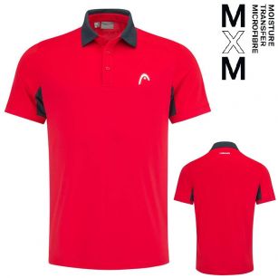 Head SLICE Polo Shirt Men RD - 48/50 (М)