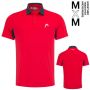 Head SLICE Polo Shirt Men RD - 48/50 (М)