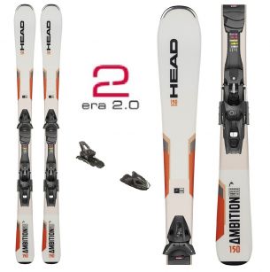 Горные лыжи Head AMBITION R bk + Крепления – 150 см