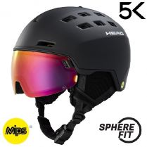 Шлем Head RADAR 5K MIPS black - размер M/L (56-59 cм)