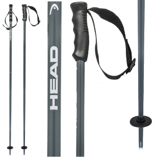 Палки горнолыжные Head MULTI grey white - 120 см