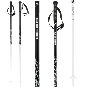 Палки горнолыжные Head OBLIVION white/black - 100 см