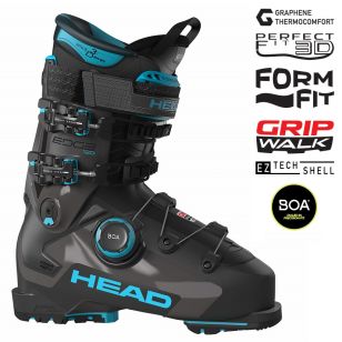 Горнолыжные ботинки Head EDGE 120 HV GW BOA аnthracite-speedblue - 30.5 см (Eur. 47 - 47,5)