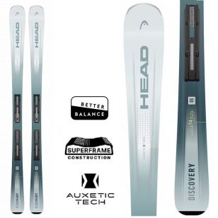Горные лыжи Head DISCOVERY 74 AM BB-PR wh/bl – 163 см
