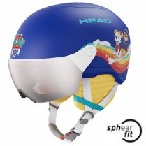 Шлем Head YUKI VISOR PAW blue - размер XS/S (52-55 cм)