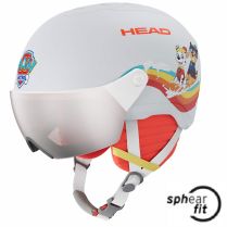 Шлем Head YUKI VISOR PAW sky - размер XS/S (52-55 cм)