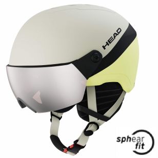 Шлем Head YUKI VISOR lime swirl - XS/S (52-55 cм)