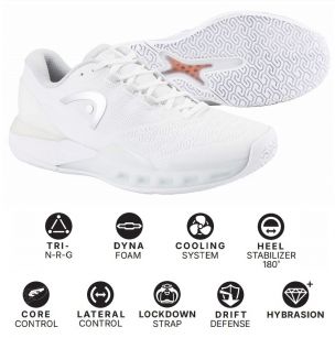 Теннисная обувь Head REVOLT PRO 5.0 Women WHLG - 25.5 см (Eur. 40)