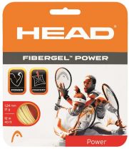 Струна теннисная HEAD FiberGEL Power 17 NAT (1,25 мм) - 12 м