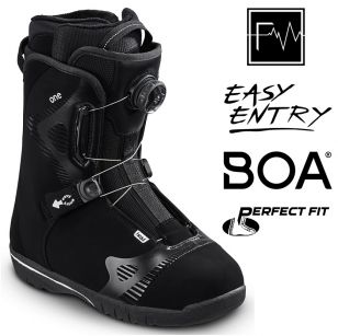 Ботинки для сноуборда Head ONE BOA WMN black - 25 См (Eur. 39)