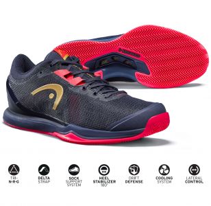 Теннисная обувь Head SPRINT PRO 3.0 Clay Women DBNP - 23.5 см (Eur. 37)